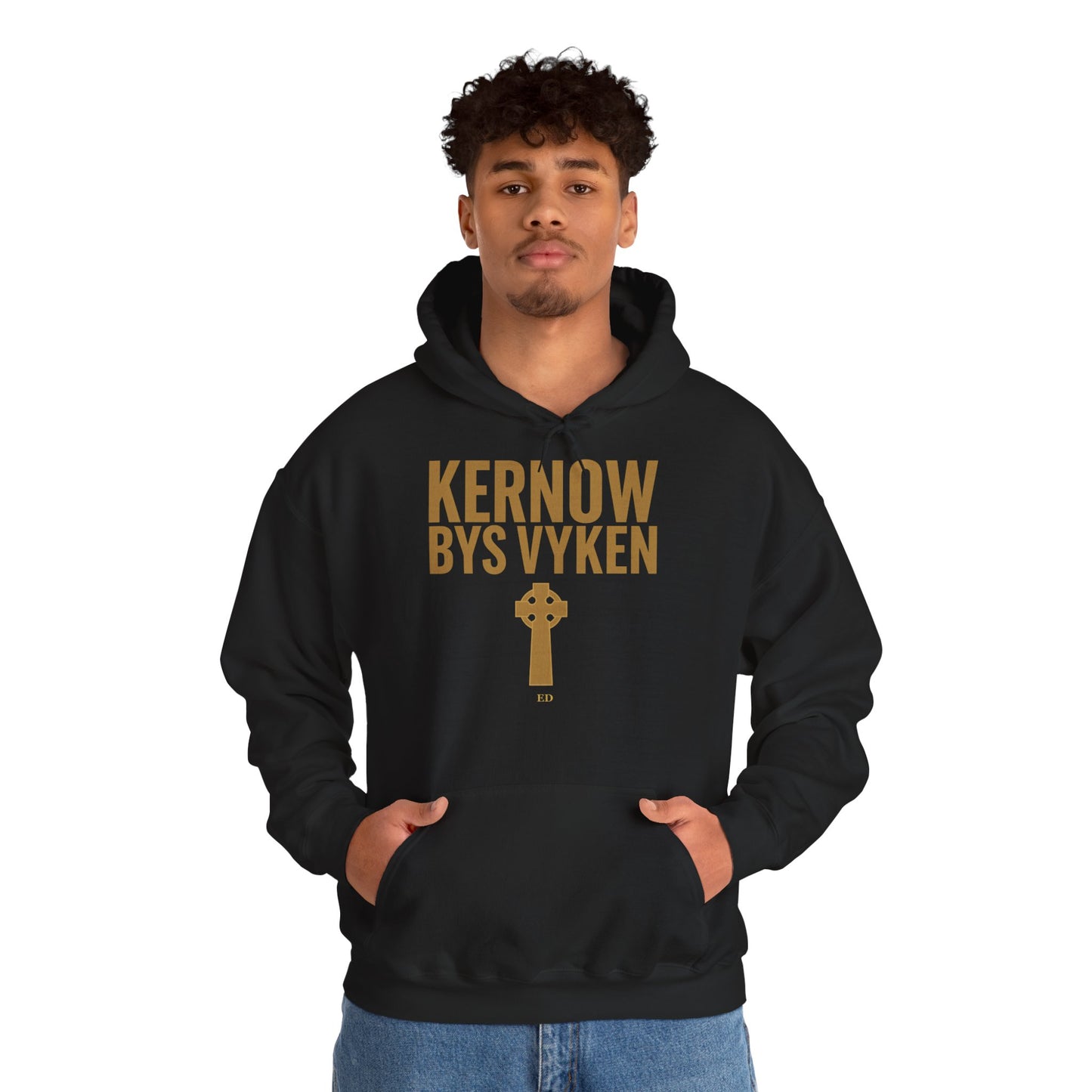 Kornischer Stolz Hoodie | Kernow Bys Vyken warmer Schnitt