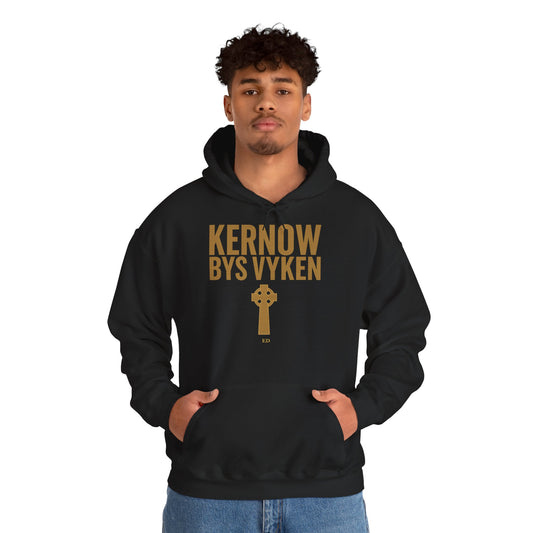 Sudadera con capucha del orgullo córnico | Sudadera abrigada Kernow Bys Vyken