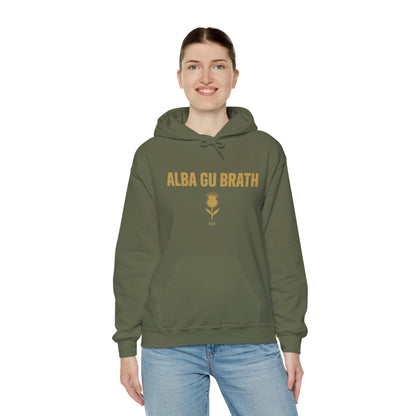 Sudadera con capucha del orgullo escocés | Sudadera abrigada Alba Gu Bràth