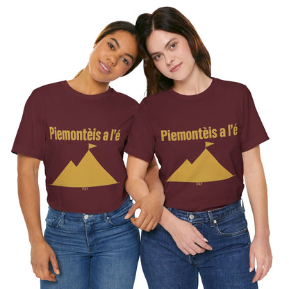 Piedmontese Pride T-Shirt | Piemontèis a l'é Tee