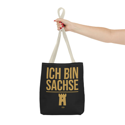 Sächsischer Stolz Stofftasche | Ich bin Sachse Canvas