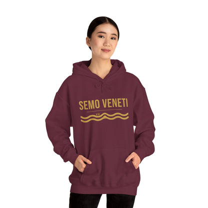 Felpa con cappuccio dell'orgoglio veneto | Semo Veneti Vestibilità calda