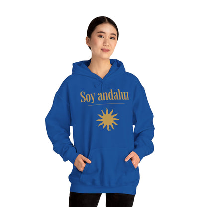 Hoodie mit andalusischem Stolz | Soy Andaluz, warm geschnitten