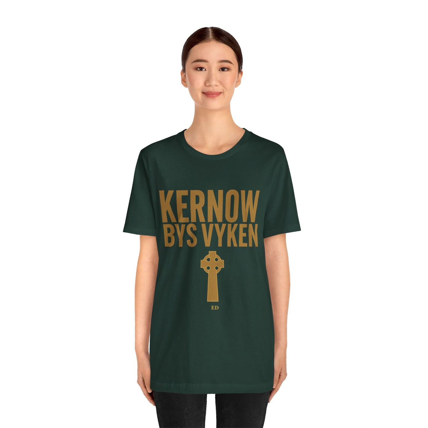 Cornish Pride T-Shirt | Kernow Bys Vyken Tee