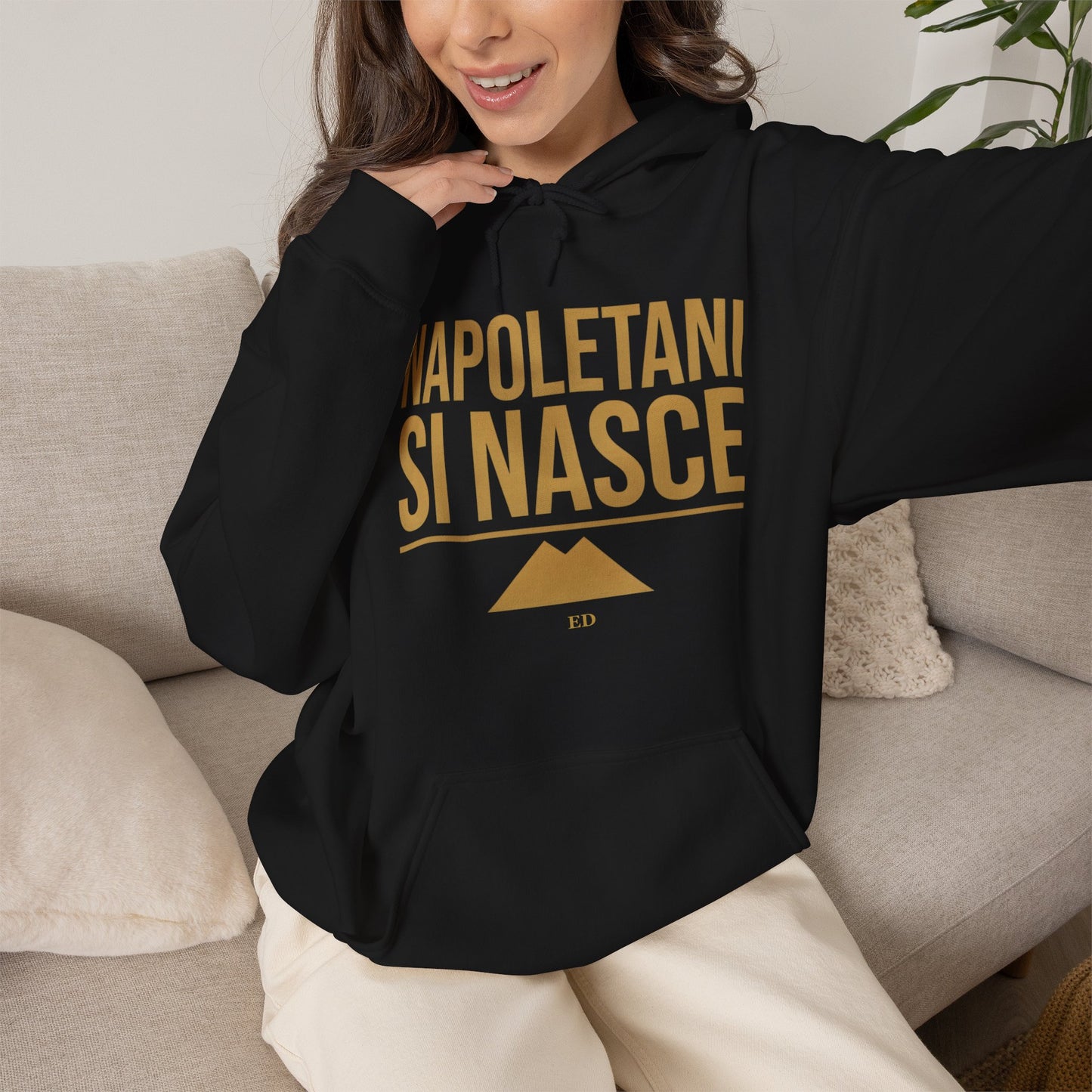 Neapolitan Pride Hoodie | Napoletani Si Nasce Fit