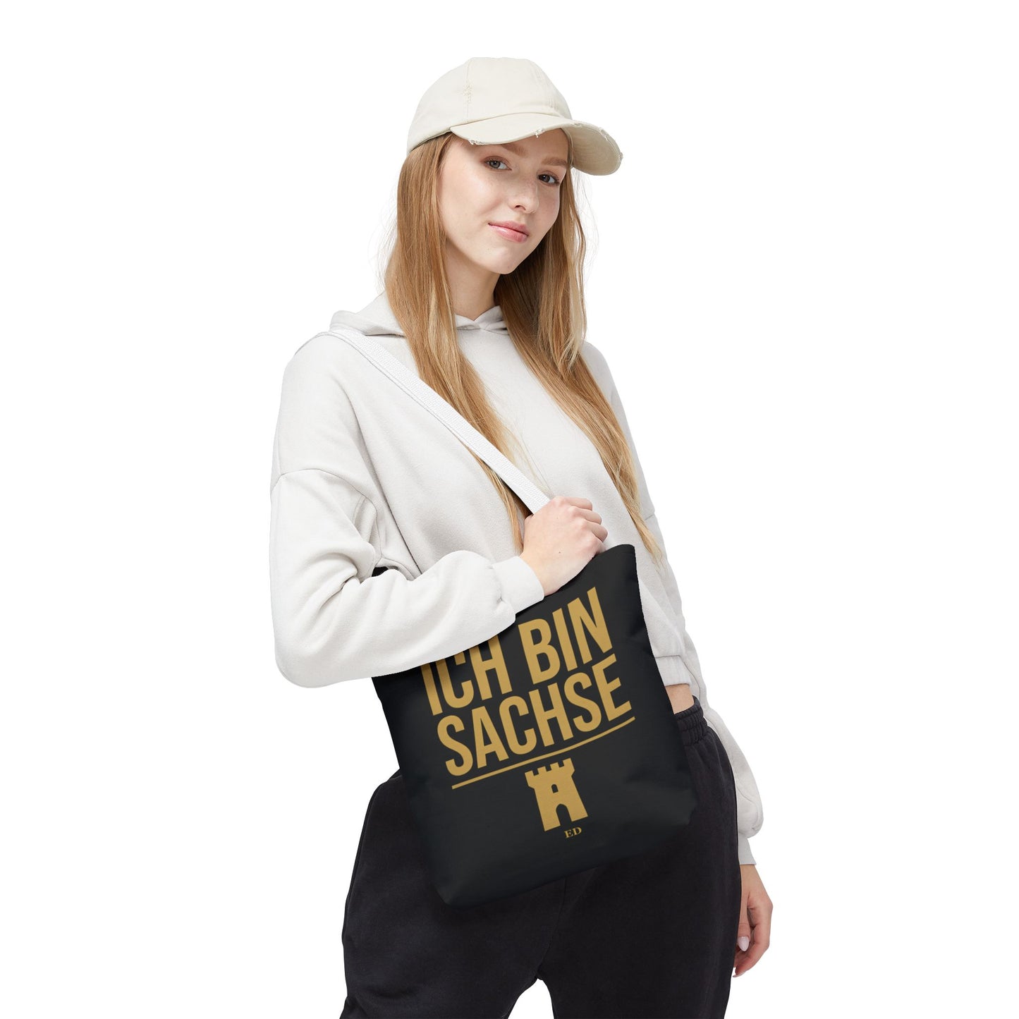 Sächsischer Stolz Stofftasche | Ich bin Sachse Canvas