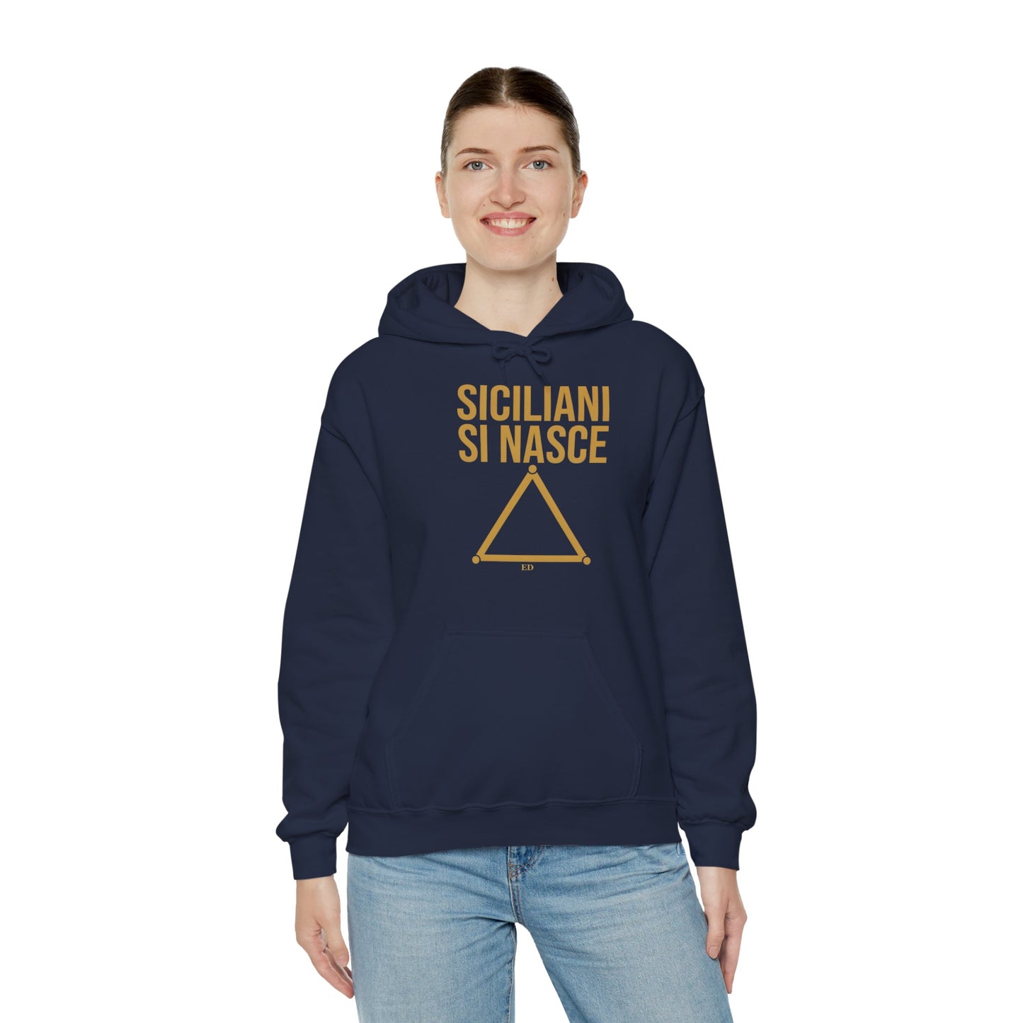 Sicilian Pride Hoodie | Siciliani Si Nasce Warm Fit