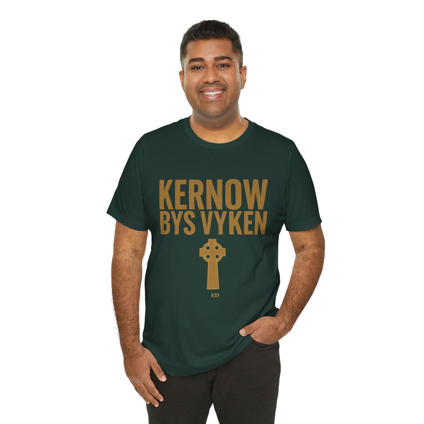 Cornish Pride T-Shirt | Kernow Bys Vyken Tee