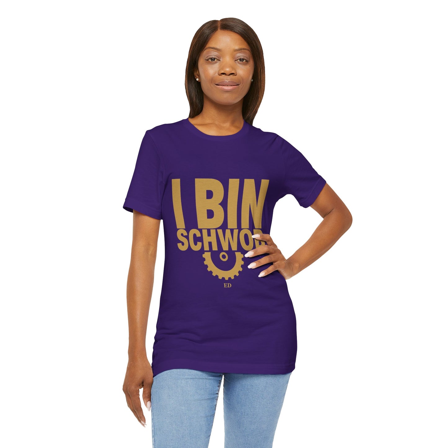 I Bin Schwob T-Shirt — Funny Swabian Pride Tee
