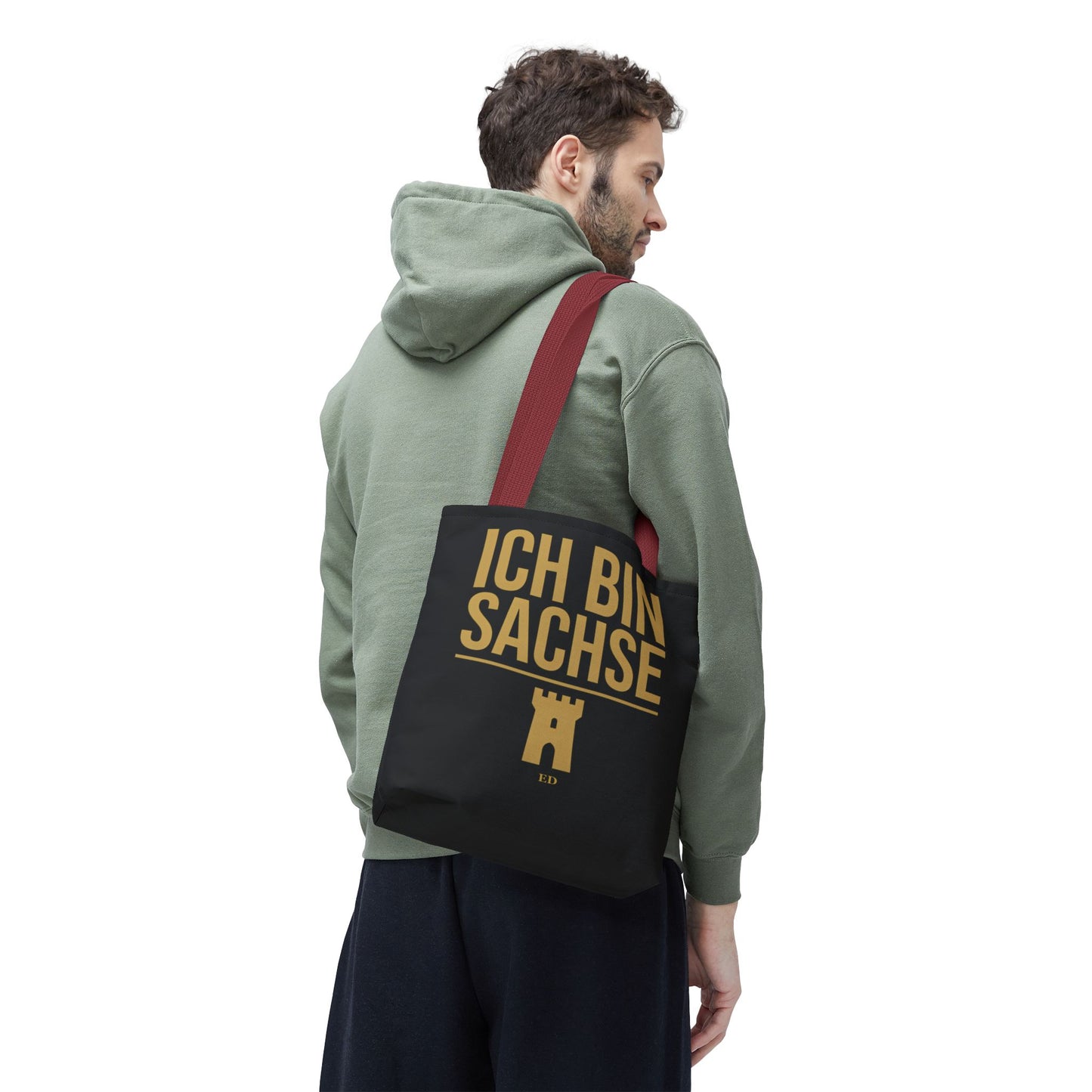 Sächsischer Stolz Stofftasche | Ich bin Sachse Canvas