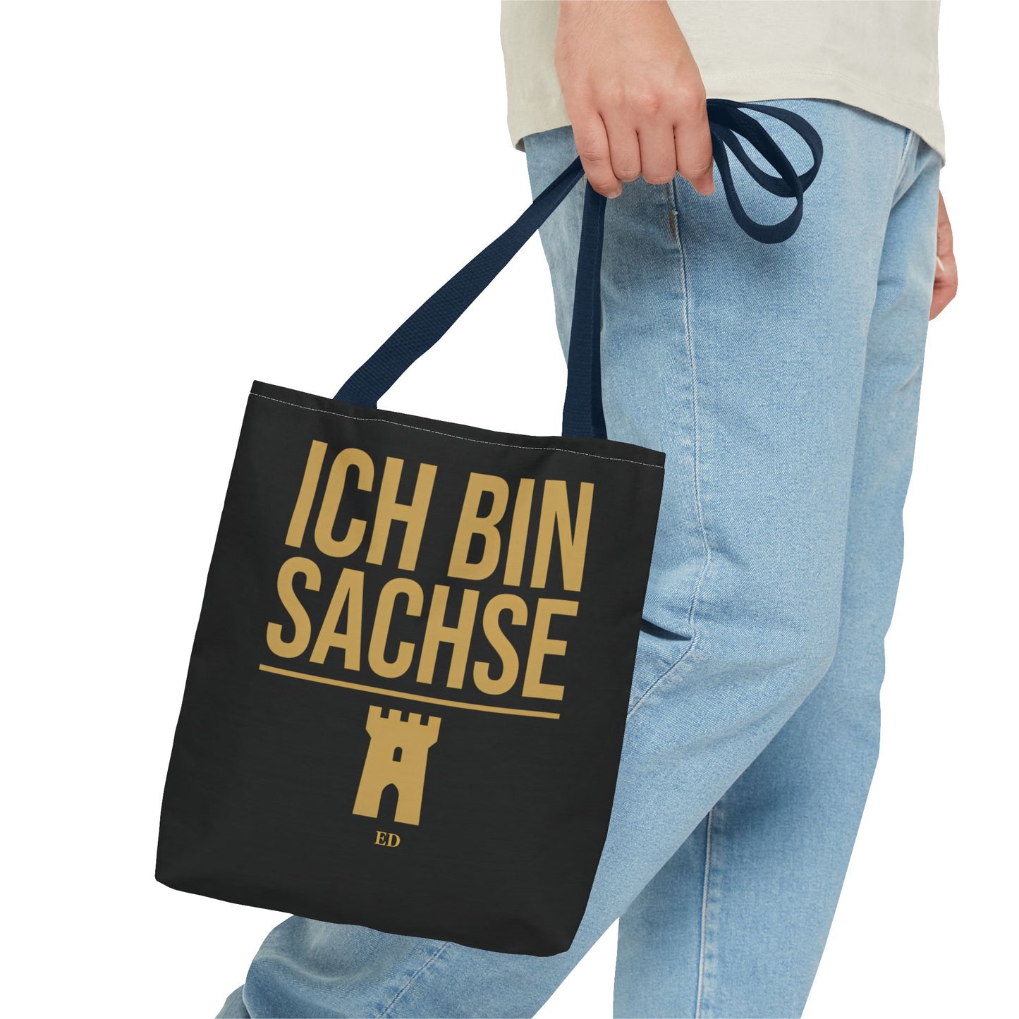 Sächsischer Stolz Stofftasche | Ich bin Sachse Canvas