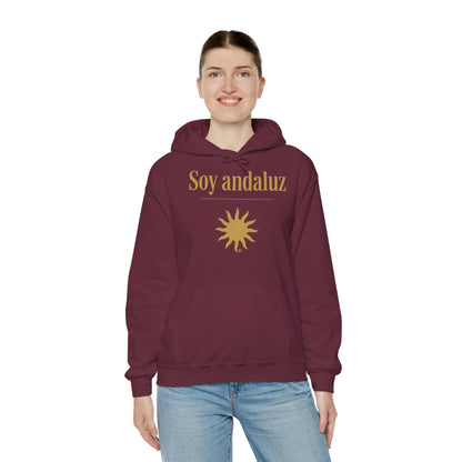 Hoodie mit andalusischem Stolz | Soy Andaluz, warm geschnitten