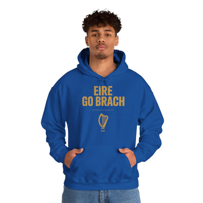 Irischer Stolz Hoodie | Éire Go Brách warmer Schnitt