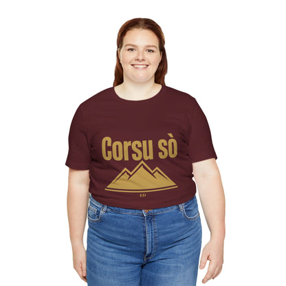 T-Shirt mit korsischem Stolz | Corsu Sò T-Shirt