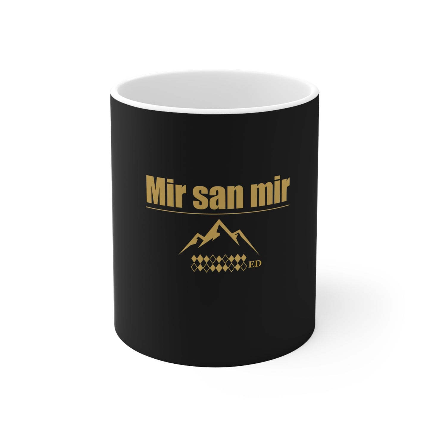 Bayerischer Stolz Becher | Mir san mir Kaffeebecher