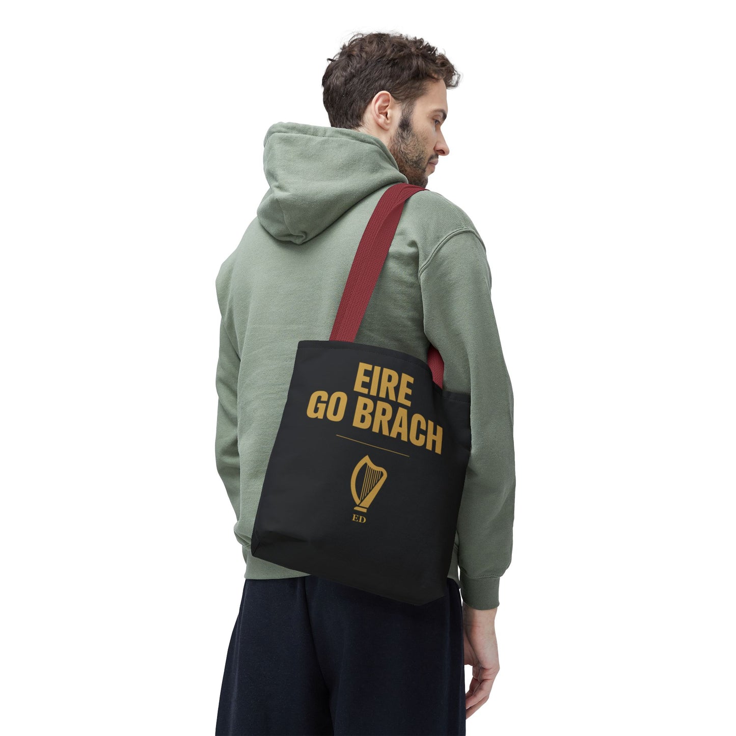 Borsa in tela dell'orgoglio irlandese | Borsa in tela Éire Go Brách