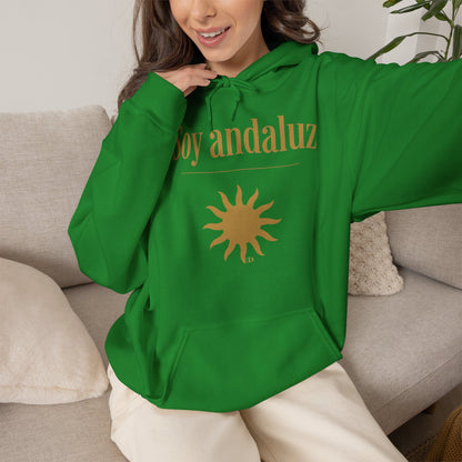 Hoodie mit andalusischem Stolz | Soy Andaluz, warm geschnitten