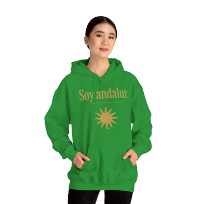 Hoodie mit andalusischem Stolz | Soy Andaluz, warm geschnitten