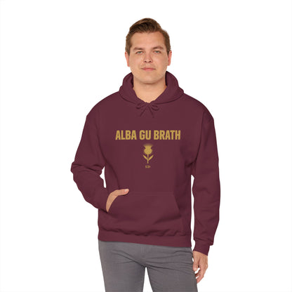 Sudadera con capucha del orgullo escocés | Sudadera abrigada Alba Gu Bràth