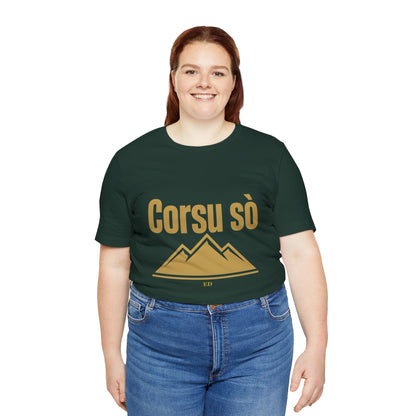T-Shirt mit korsischem Stolz | Corsu Sò T-Shirt