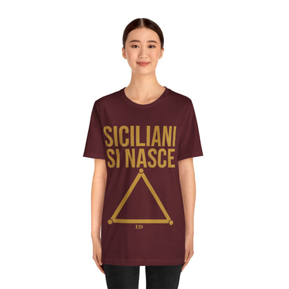 Sicilian Pride T-Shirt | Siciliani Si Nasce Tee