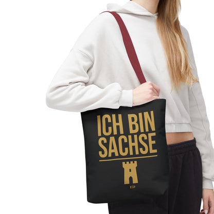 Sächsischer Stolz Stofftasche | Ich bin Sachse Canvas