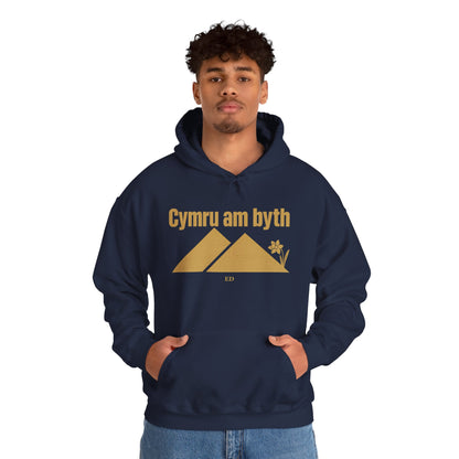 Felpa con cappuccio dell'orgoglio gallese | Modello caldo Cymru Am Byth