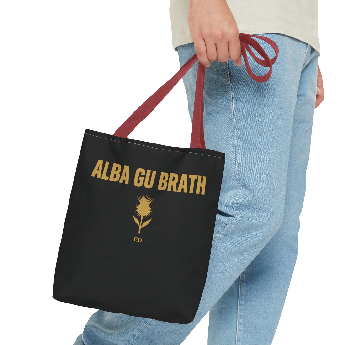 Borsa in tela Alba Gu Brath — Borsa in tela gaelica «Per sempre Scozia»