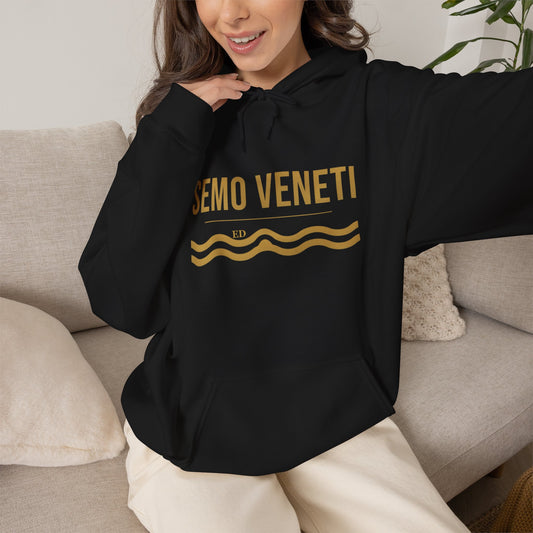 Felpa con cappuccio dell'orgoglio veneto | Semo Veneti Vestibilità calda
